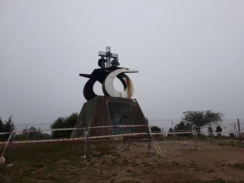 Monte do Gozo, primer mirador con vista a la Catedral