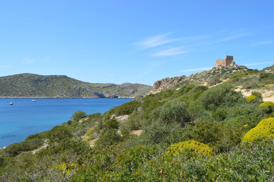 Castillo de Cabrera, archipiélago al sur de Mallorca