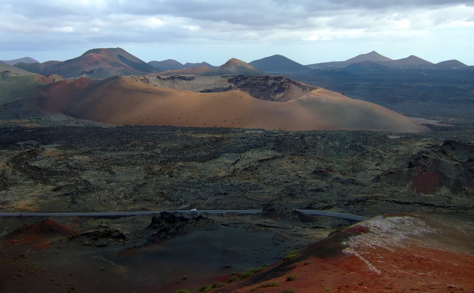 Volcanes y campos de lava de Timanfaya (Lanzarote)